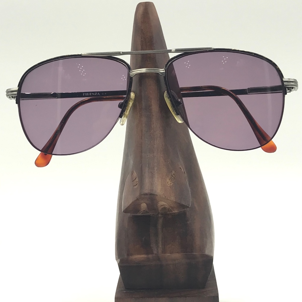 VINTAGE SPORT AVIATOR FIRENZA TORTOISE SUNGLASSES